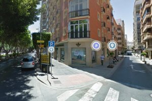 Cortes de tráfico en Almería.