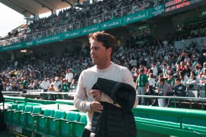 Rubi en Córdoba cuando su Almería asombraba en Segunda.