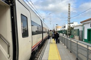 Estación de tren de Huércal de Almería-Viator.