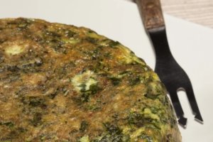 Tortilla de acelgas.