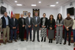 Nueva composición del equipo de Gobierno Municipal del Ayuntamiento de Adra 2025.