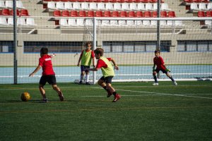 Grandes entrenamientos para los futbolistas del futuro.