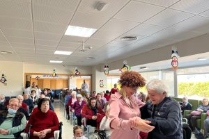 Actividades en una residencia.