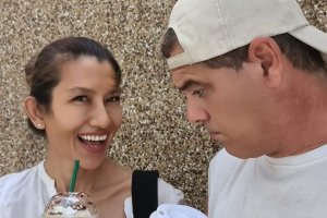 Frank Cuesta junto a su exmujer Yuyee