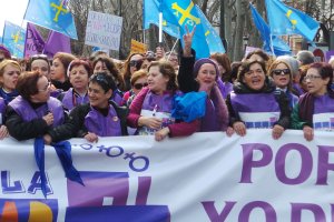 Imagen de archivo de 2014 del Tren de la Libertad, manifestación multitudinaria en Madrid a favor de la libertad de decidir.