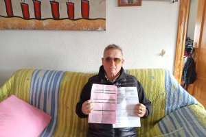 Juan Corral denuncia una negligencia médica en el Hospital de Poniente.