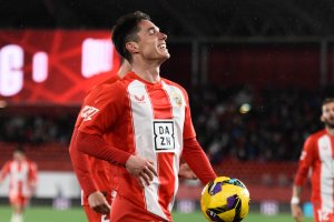 El Almería parte en séptima posición para afrontar las últimas doce jornadas de competición. Lleva ocho jornadas sin ganar.