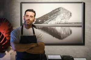 El chef almeriense Gonzalo Landin.