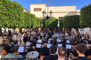 Imagen de archivo de un concierto de Santa Cecilia de Sorbas.