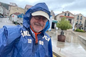 Carlos Herrera en el Camino de Santiago