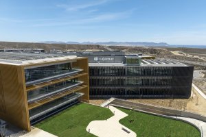 Sede del Grupo Cooperativo Cajamar, en el Parque Científico y Tecnológico (PITA).