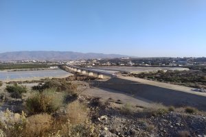 Viaducto del AVE sobre el Río Andarax.
