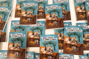 Portada del libro 'Cuentos y Leyendas de Alhama de Almería' dibujada por el artista  Jesús Lagares Valladolid.