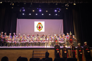 : Momento del Concierto ‘Banda CC.TT Sagrado Corazón’ de Adra.