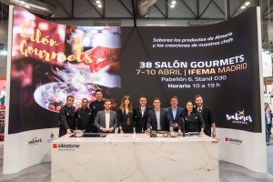 Equipo de Sabores Almería en el 38º Salón Gourmets en IFEMA Madrid.