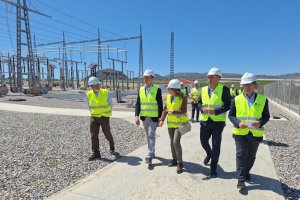 Visita del subdelegado de Gobierno, José María Martín, al municipio de Antas.