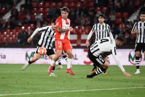 Nico Melamed en el Almería-Cartagena.