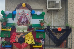 Una de las fachadas de viviendas de la edición del año pasado del concurso.