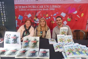 El stand de la editorial Círculo Rojo el año pasado en Sant Jordi en Barcelona.