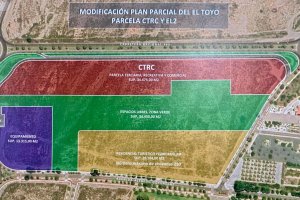 Nueva distribución de usos del suelo de la parcela comercial de El Toyo
