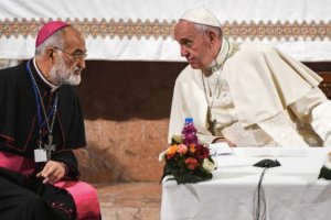 El cardenal Cristóbal López Romero, junto al Papa Francisco en una imagen de archivo.