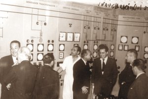 Inauguración de la Central Térmica de Endesa de Almería en el Zapillo, que acabó con los cortes de luz.