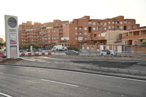 Así lucía a última hora de la tarde del martes los carriles que abren al tráfico
