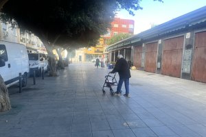 La Plaza de Pavía ubicada en el barrio de Pescadería.