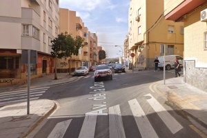 Avenida de la Cruz, en el barrio de Los Ángeles