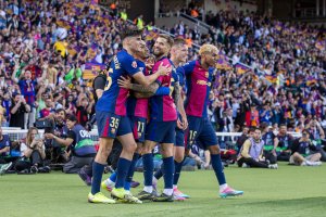 El equipo azulgrana vuelve a levantar un 0-2 y se asegura el campeonato tras meterle cuatro goles a un Madrid irreconocible en 26′.