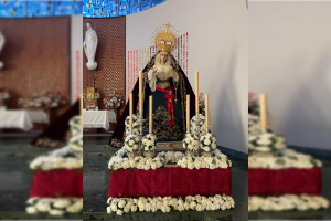 María Santísima de los Desamparados, en la capilla de las Jesuitinas.