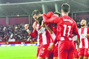 Todos juntos para ganar el próximo domingo en el Estadio de los Juegos Mediterráneos al Racing de Santander y dar otro paso en la clasificación de Segunda.