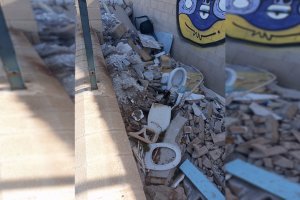 Estado actual de las instalaciones deportivas de Costacabana.