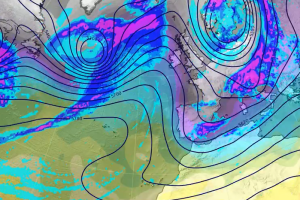 Mapa de precipitaciones de la Aemet