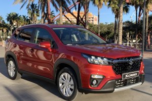 El modelo S-Cross durante la prueba realizada por La Voz