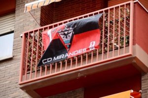 Miranda de Ebro se engalana para recibir a la Primera División.