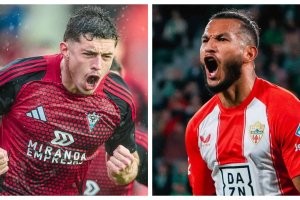 Panichelli y Luis Suárez, las estrellas de la Segunda División.