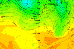 Mapa de temperaturas de la Aemet
