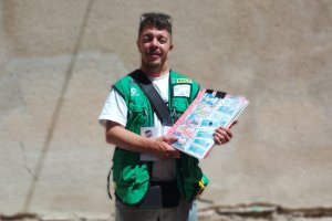 Alfonso Barea se estrena como vendedor con 20 cupones agraciados con 20.000 euros