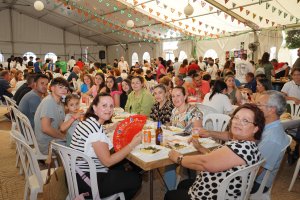 Un momento de las fiestas del año pasado en los Llanos de Vícar.