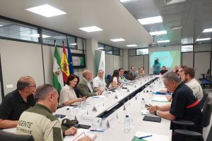 Reunión del Comité Asesor del Plan Infoca en Almería.