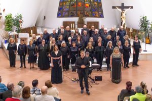 La coral polifónica 'Ciudad de Roquetas'