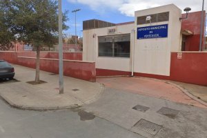 Vista general del aparcamiento de Los Molinos