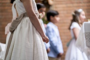 Imagen de archivo de una Primera Comunión