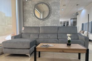 Chaise longue de exposición en Muebles Ortuño.