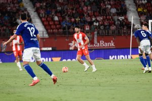 Melero jugó 70 minutos ante el Oviedo.