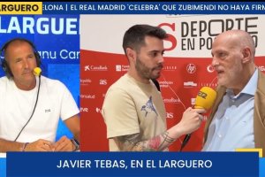 El presidente de la Liga, protagonista en El Larguero de la Cadena SER.