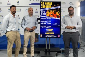 Presentación de las 24 horas de fútbol sala de Zurgena.