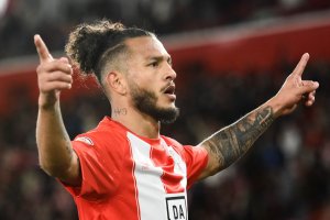 Luis Javier Suárez no pudo jugar el Play Off y espera noticias de su futuro. Tiene contrato hasta 2029.