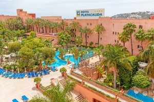 El Hotel Playacálida en Almuñecar.